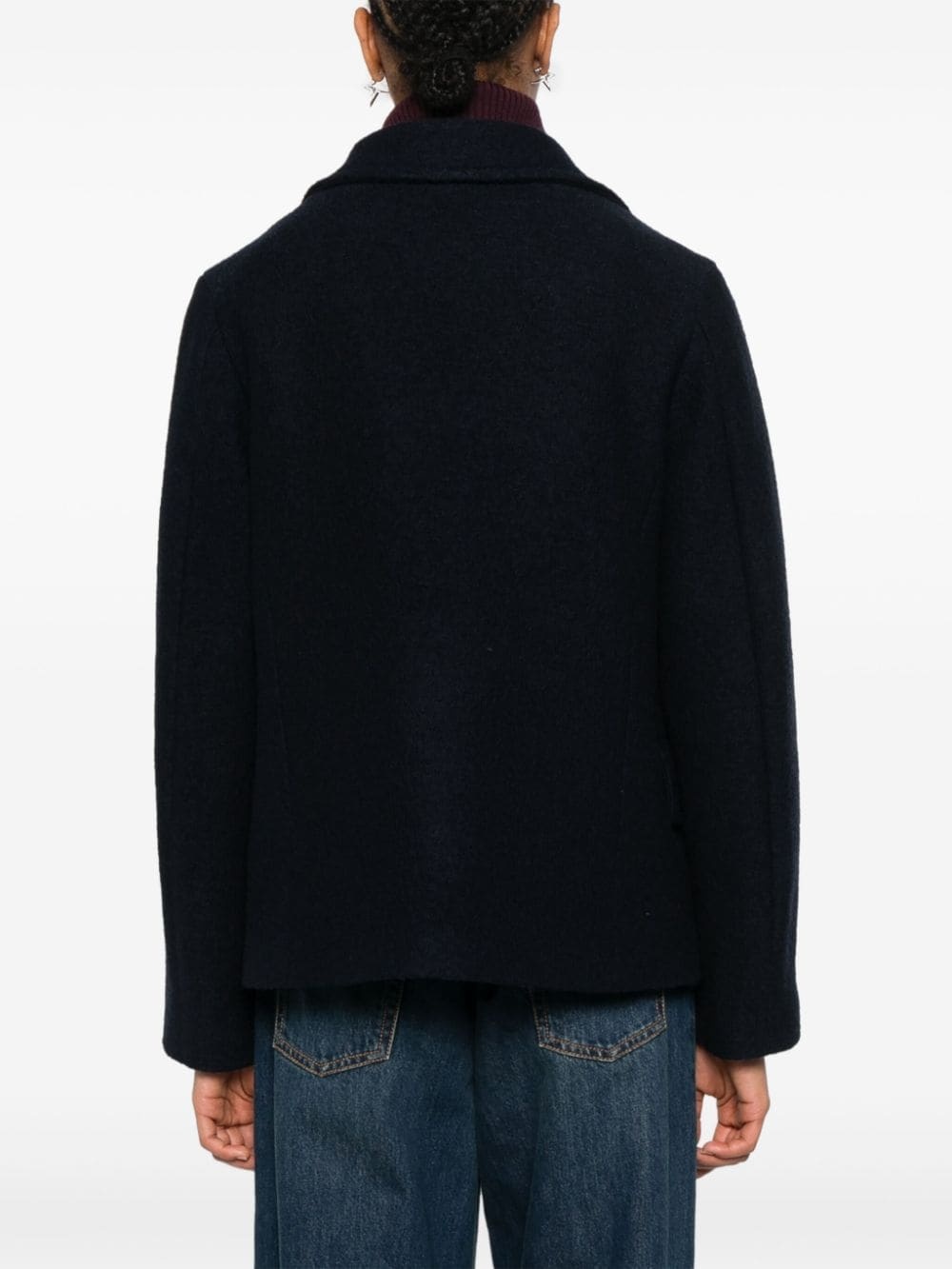 boiled-wool jacket - 4