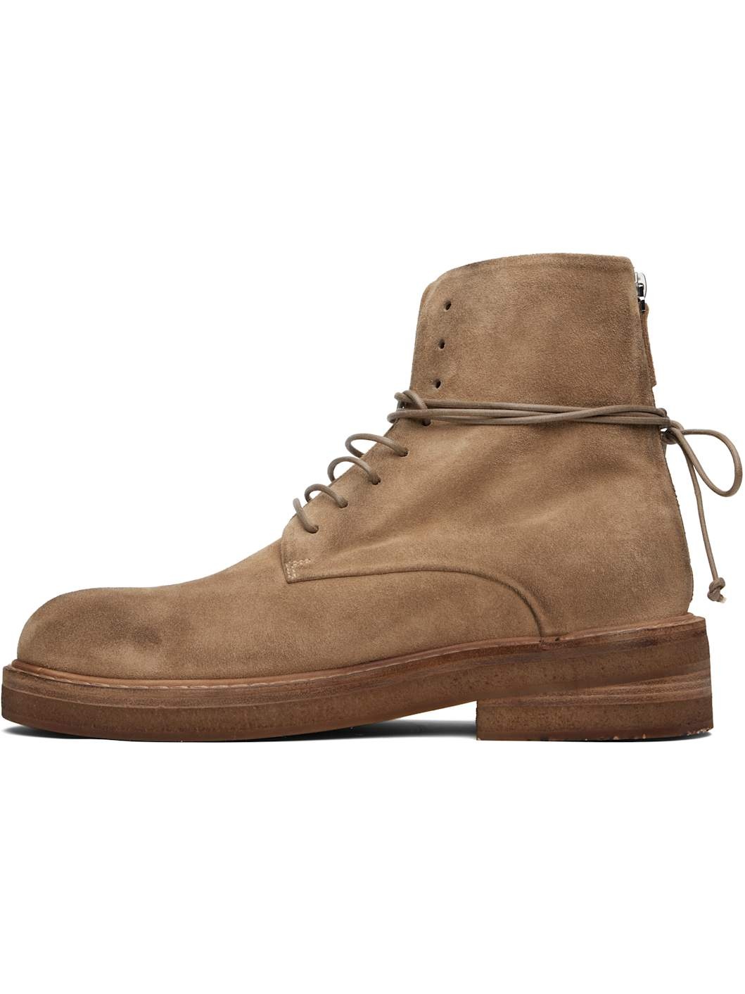 Tan Parrucca Combat Boots - 3