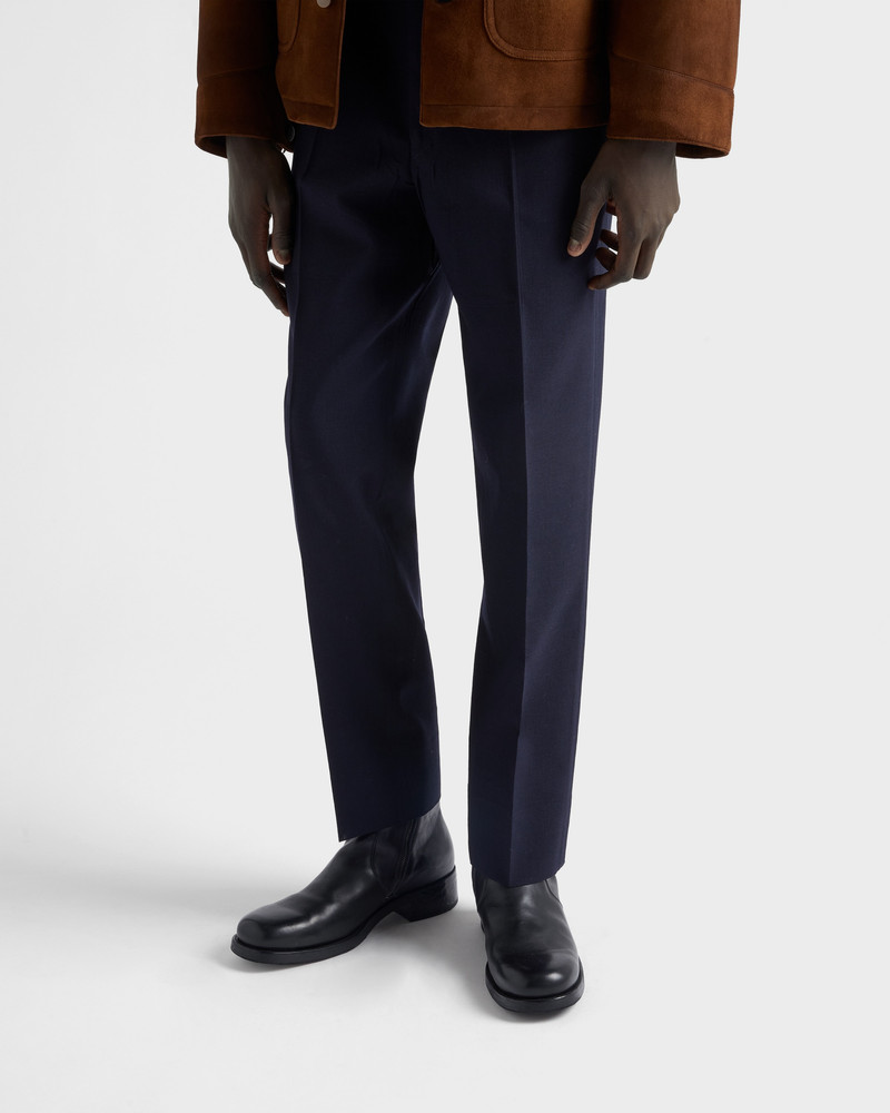 Prada Leather zipper boots outlook