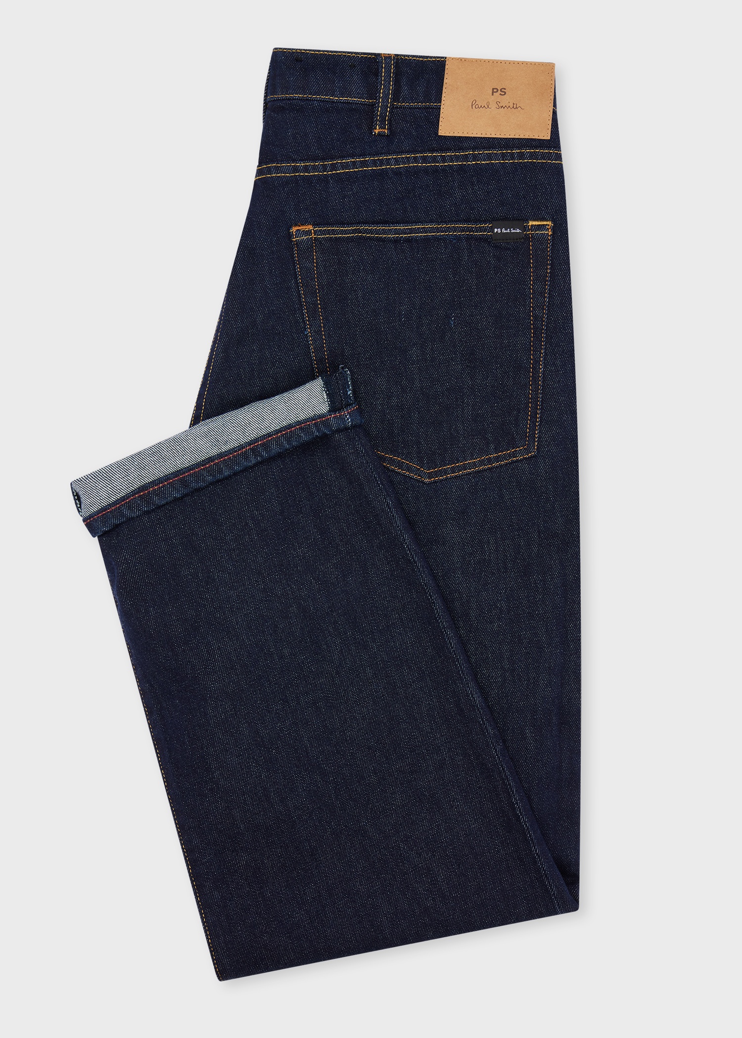 Relaxed-Fit Indigo Rinse 'Organic Vintage Stretch' Jeans - 2