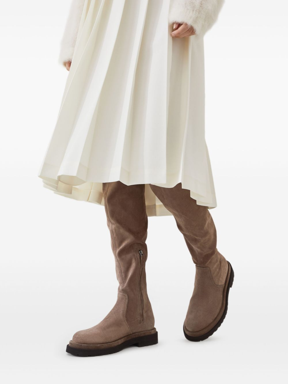 seam-details boots - 2