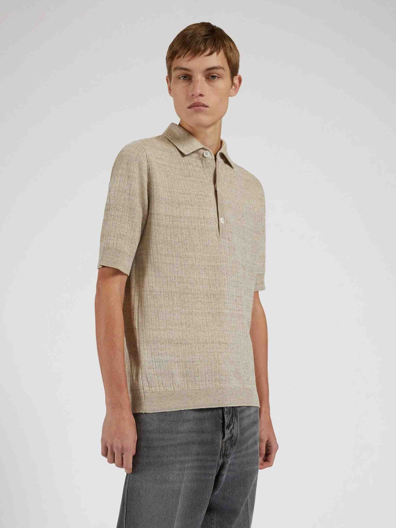 LARDINI TRICOT KNIT POLO outlook