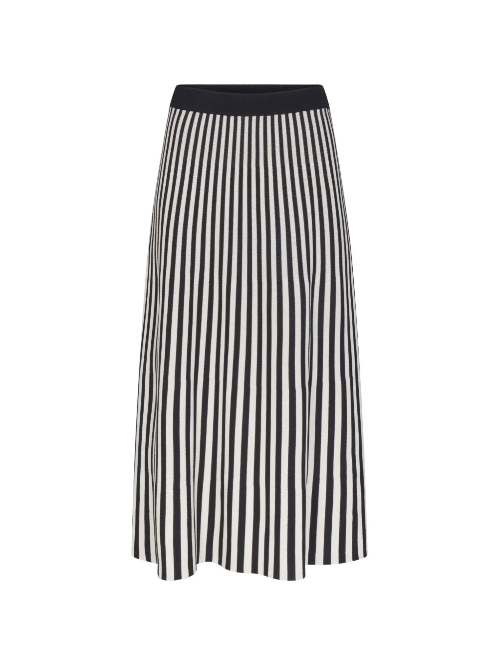 Clancy striped midi skirt - 1