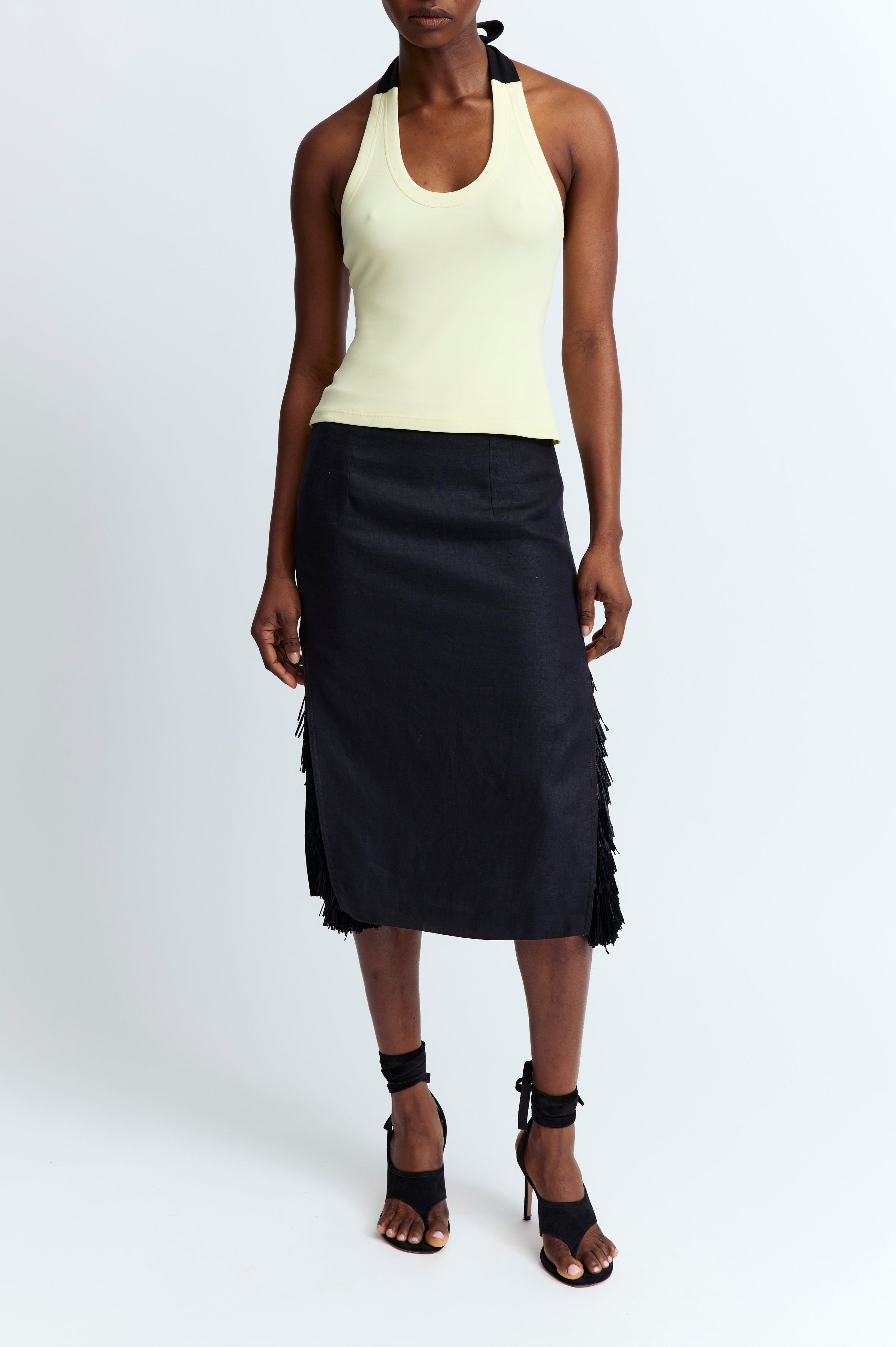 DAFNE SKIRT IN LINEN - 2
