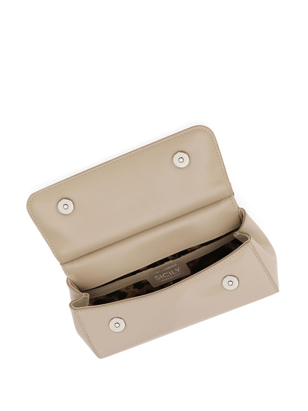 KIM DOLCE&GABBANA Sicily patent bag - 5