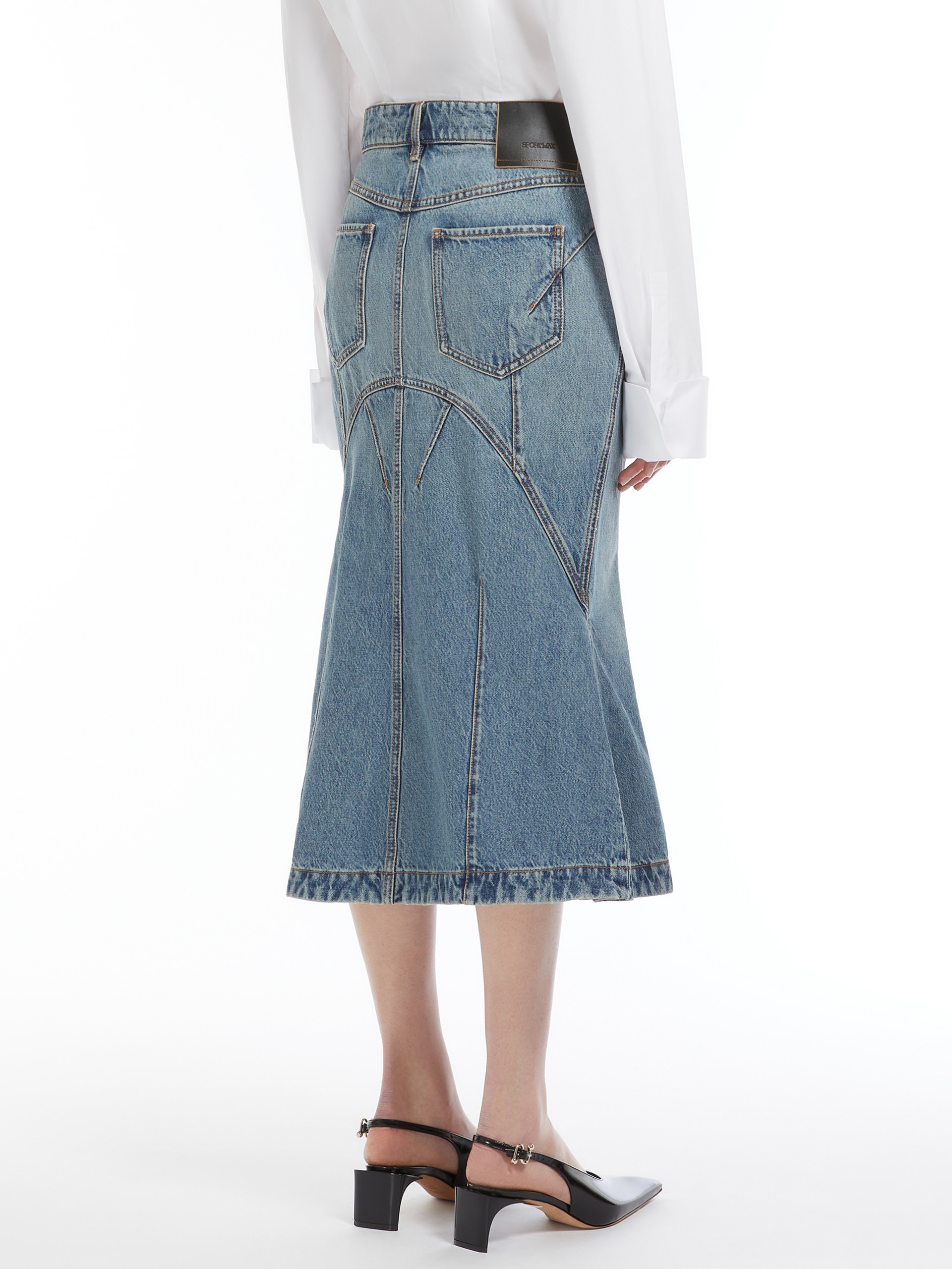 CASA Denim mermaid skirt - 4