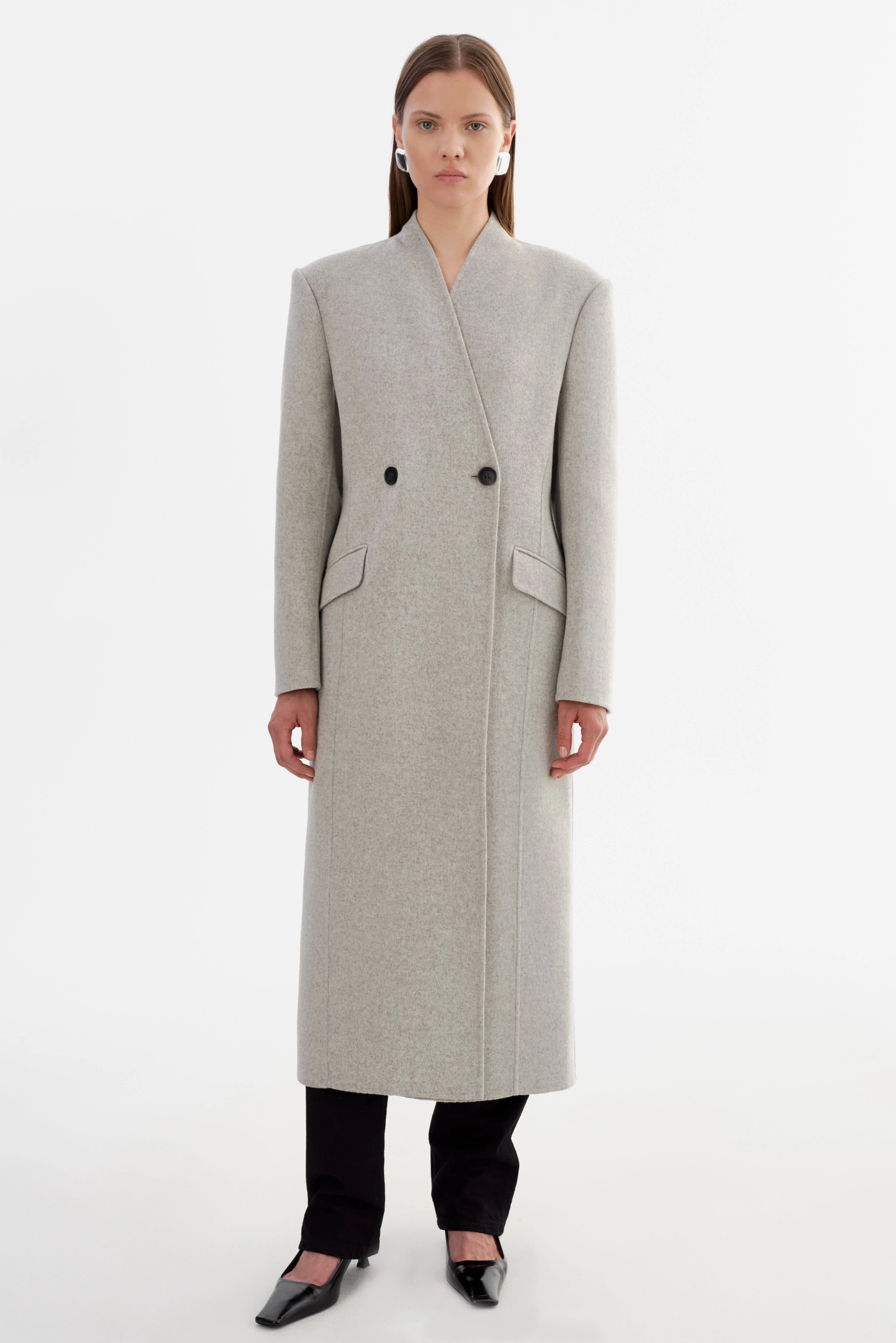 CALLIE | Double Face Wool Coat - 1