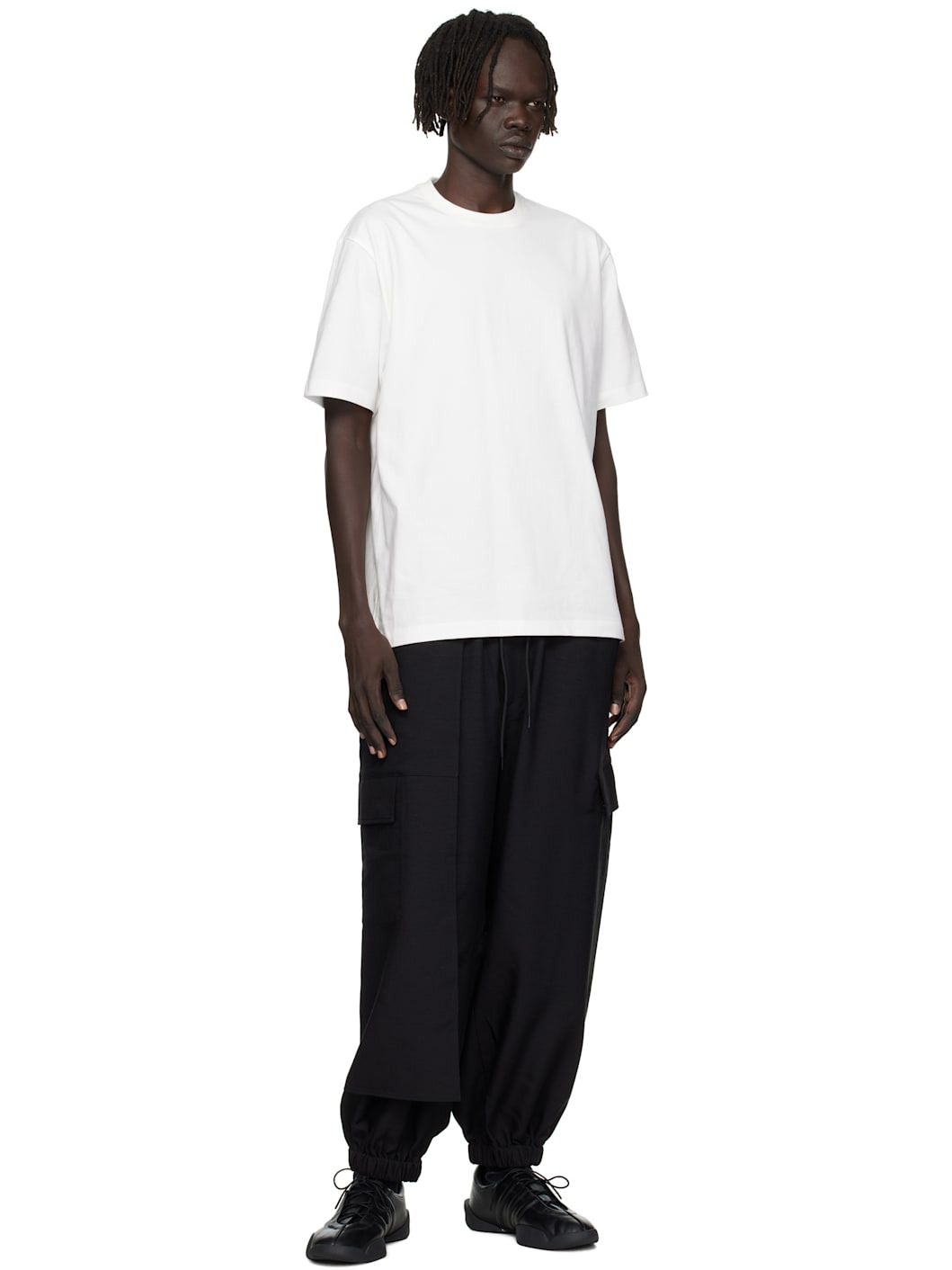 White Short Sleeve T-shirt - 4