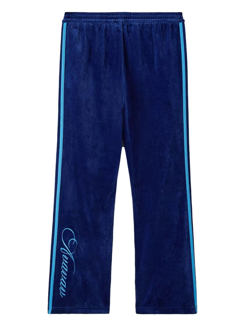 velvet track pants 1
