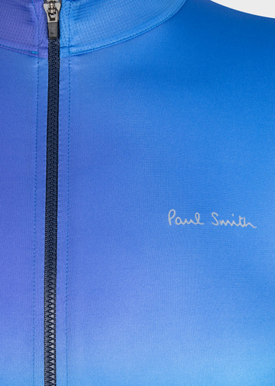Paul Smith 'Blue Fade' Race Fit Cycling Jersey outlook