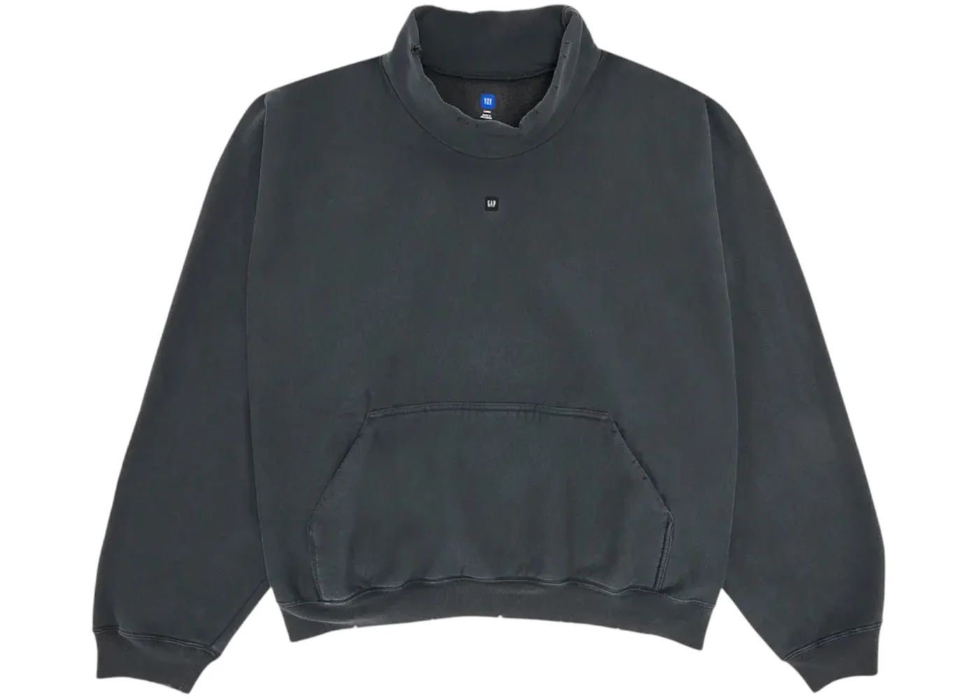 Yeezy x Gap Engineered by Balenciaga High Neck Sweater Black - 1