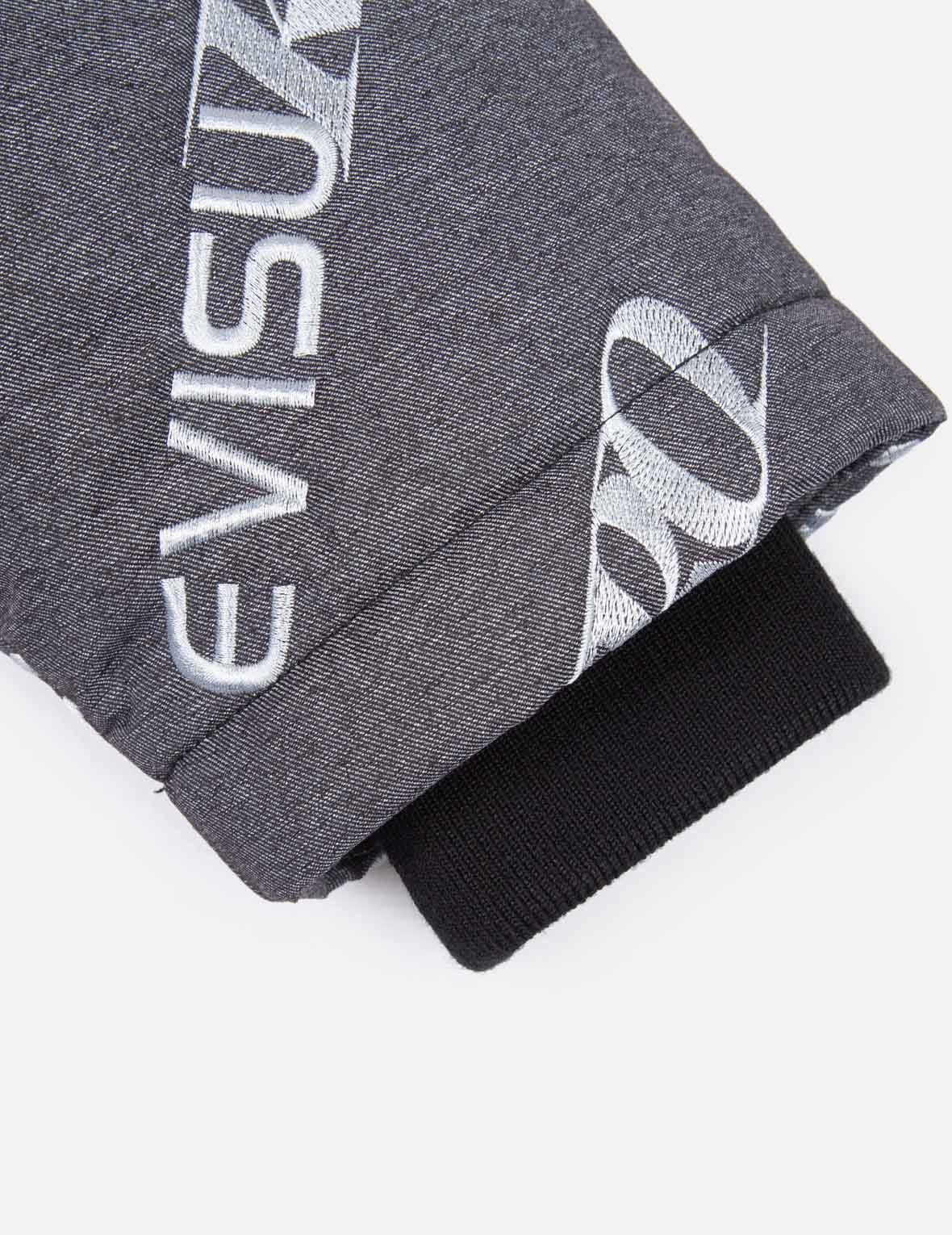 Allover Logo Embroidered Padded Jacket - 12
