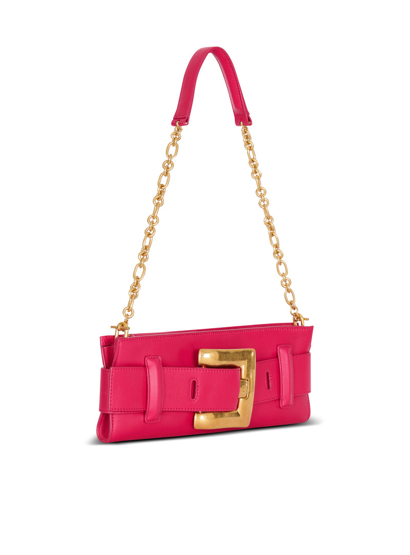 Anthem calfskin leather clutch 3