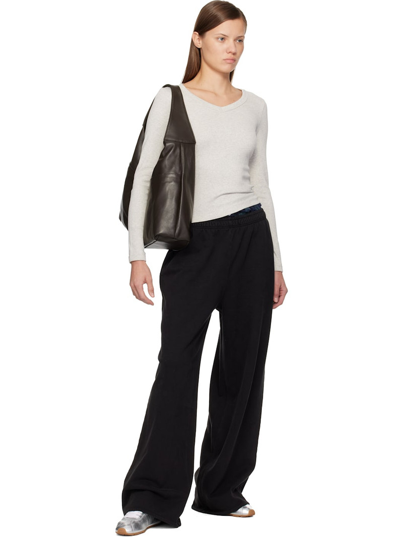 FLORE FLORE Gray Jill Longsleeve T-shirt outlook