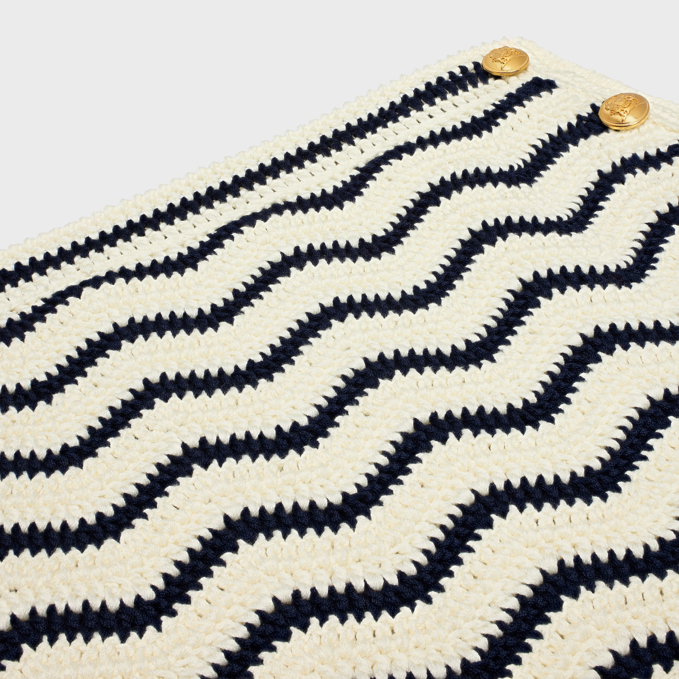 mini skirt IN crochet cotton - 3