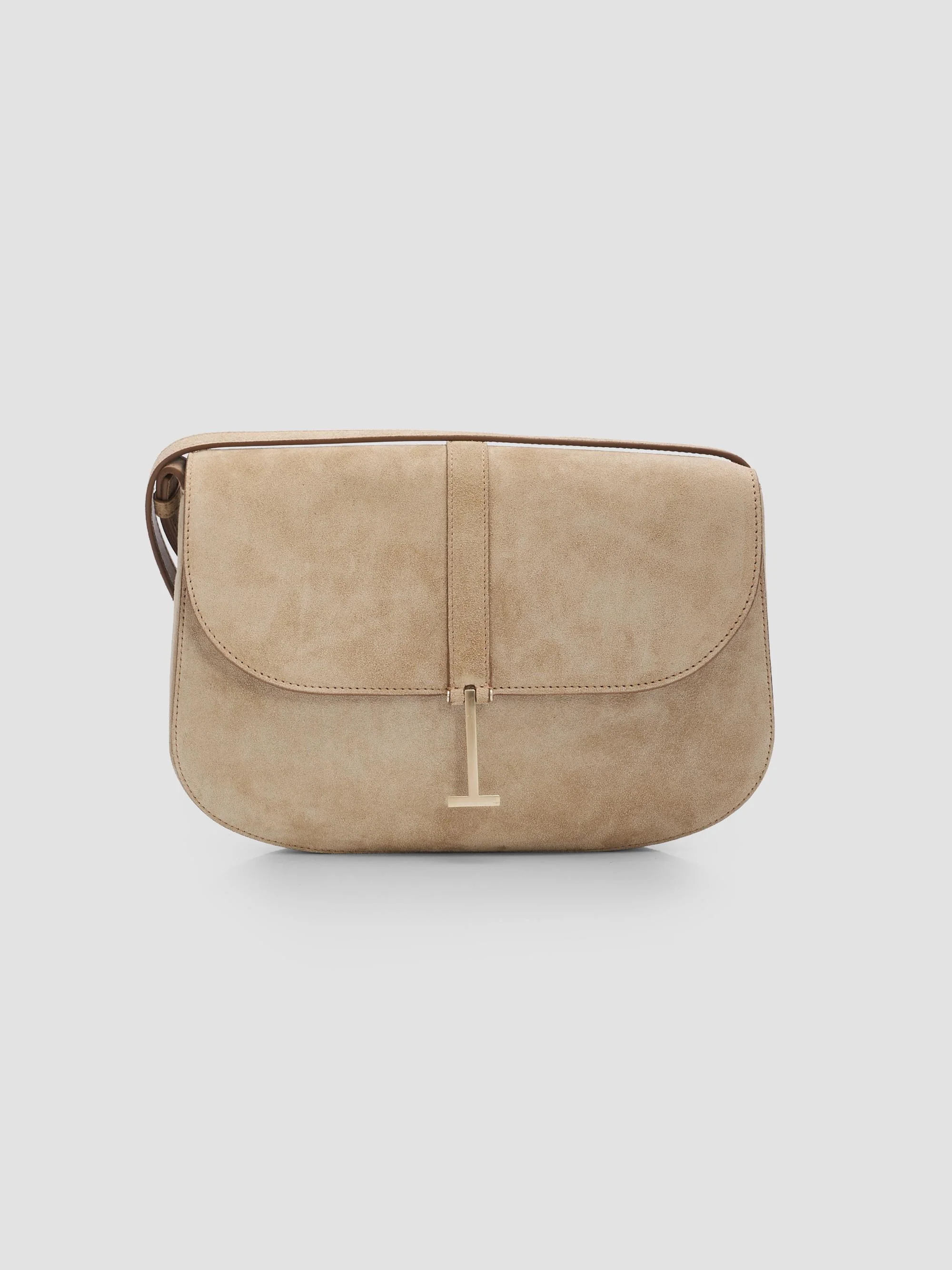 Women's Kara Medium Suede Crossbody Bag - Amphora - 1