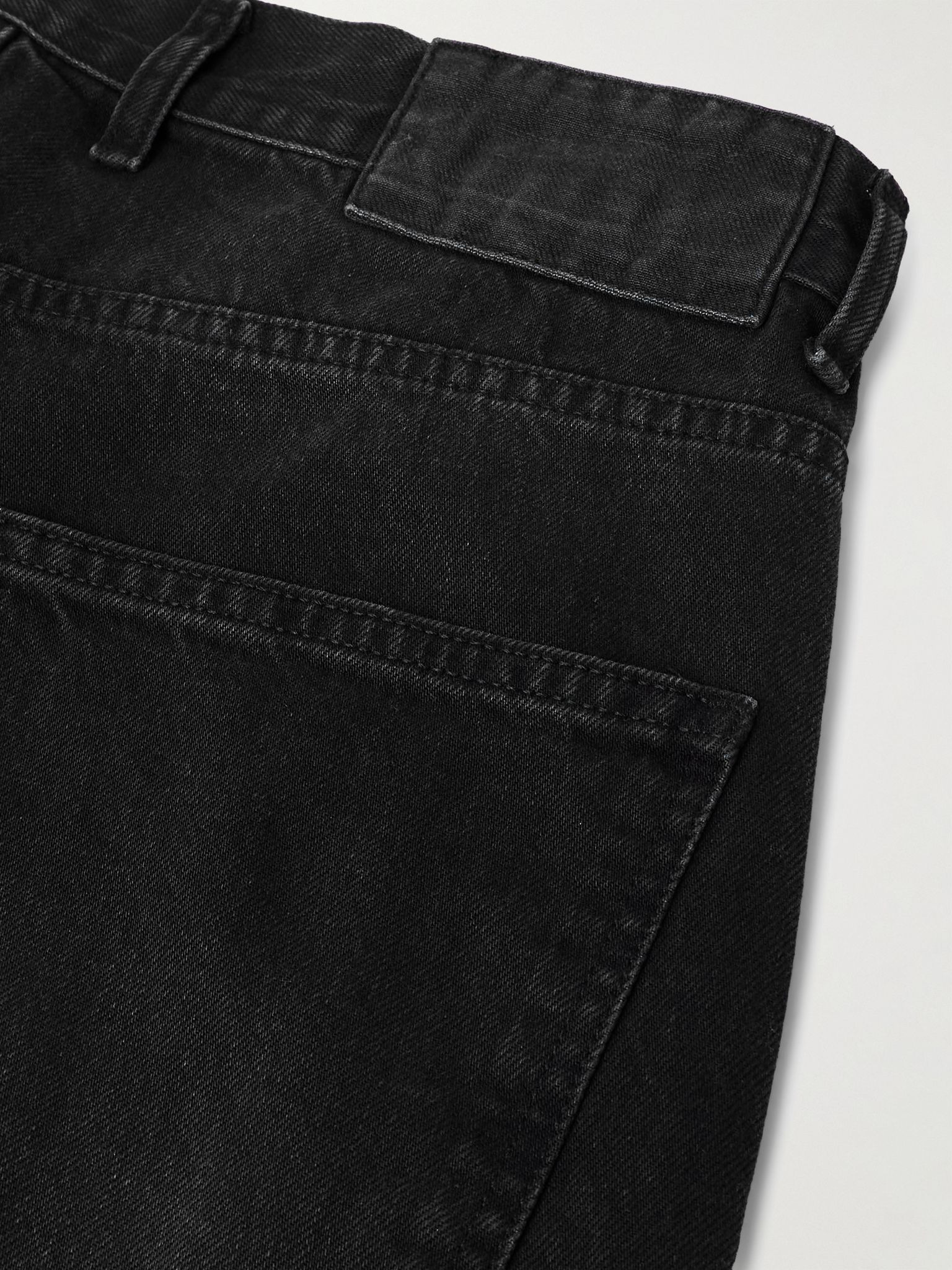 Straight-Leg Organic Jeans Black - 5