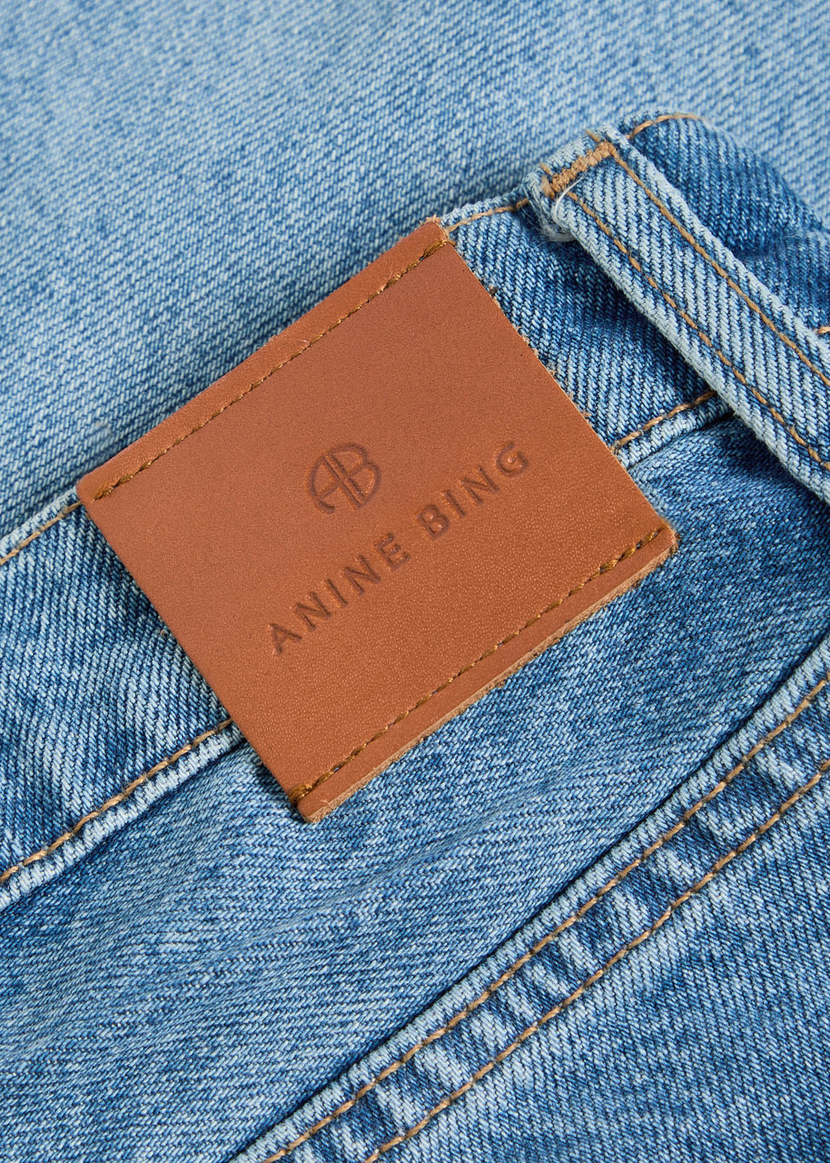 Anine Bing Hugh Wide-leg Jeans - 5