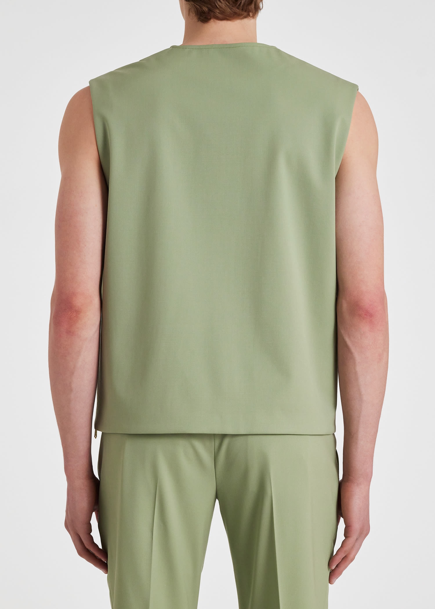 Stretch-Wool Vest - 5