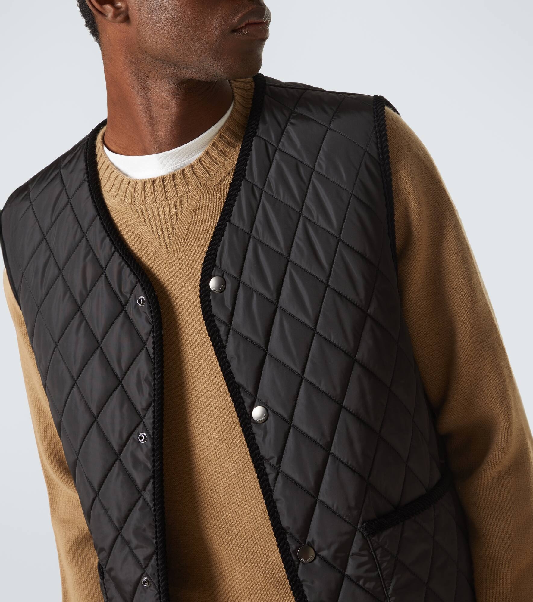 Quilted vest - 5