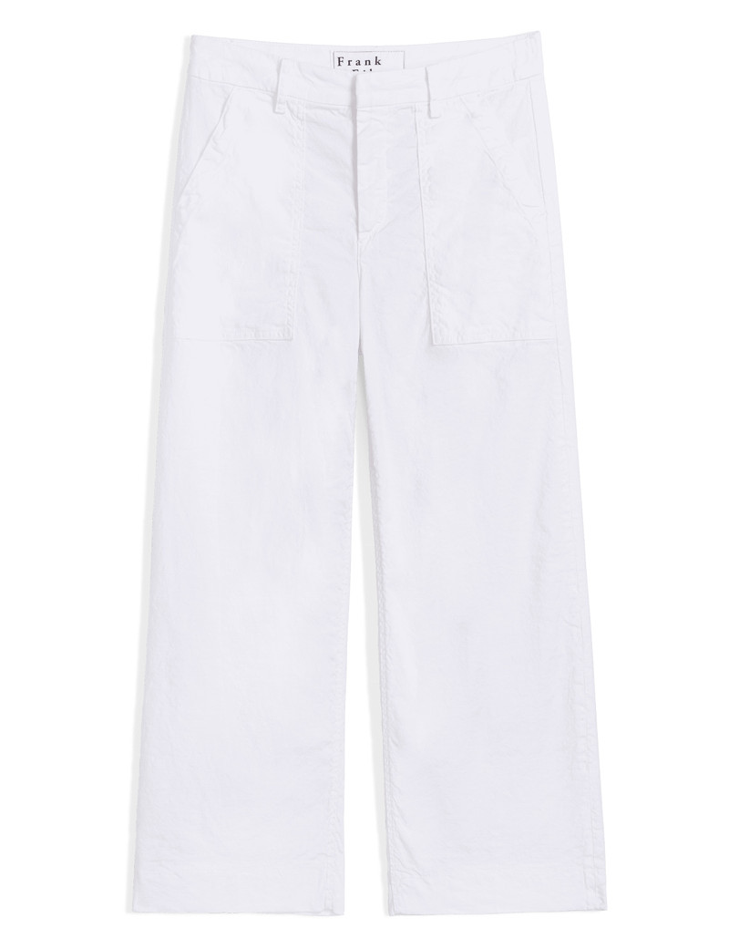 Wide-Leg Linen Pant - 1
