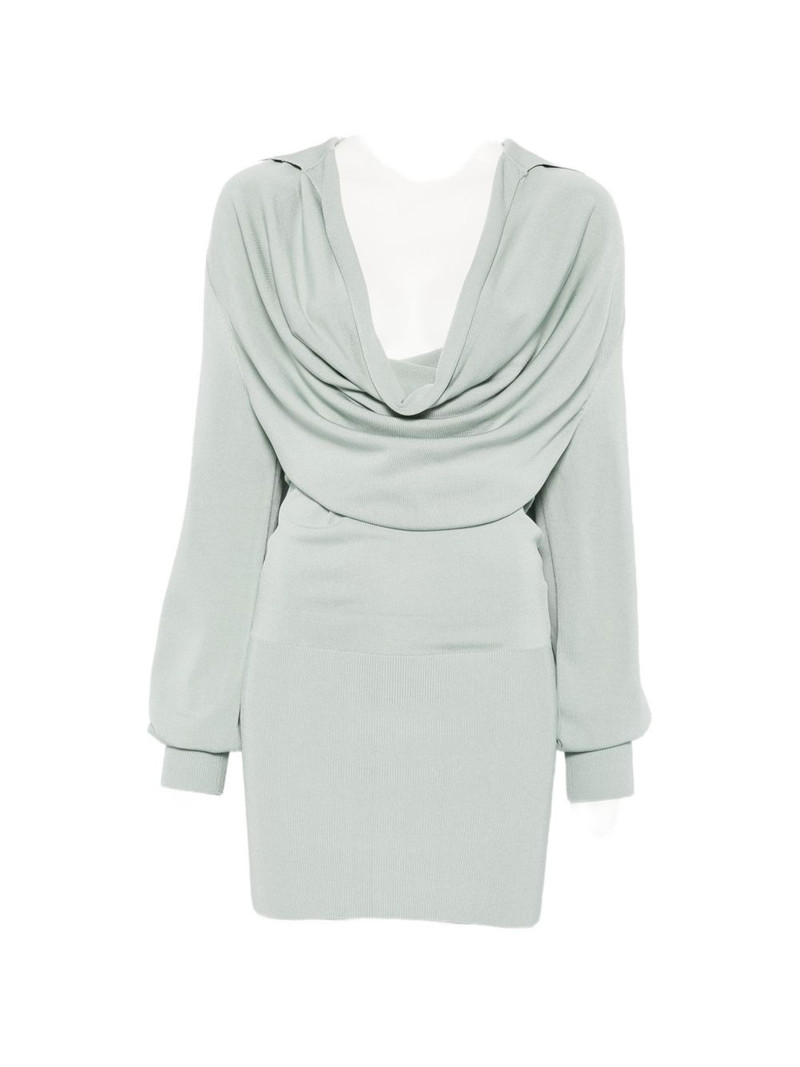 Vida cowl-neck dress 1