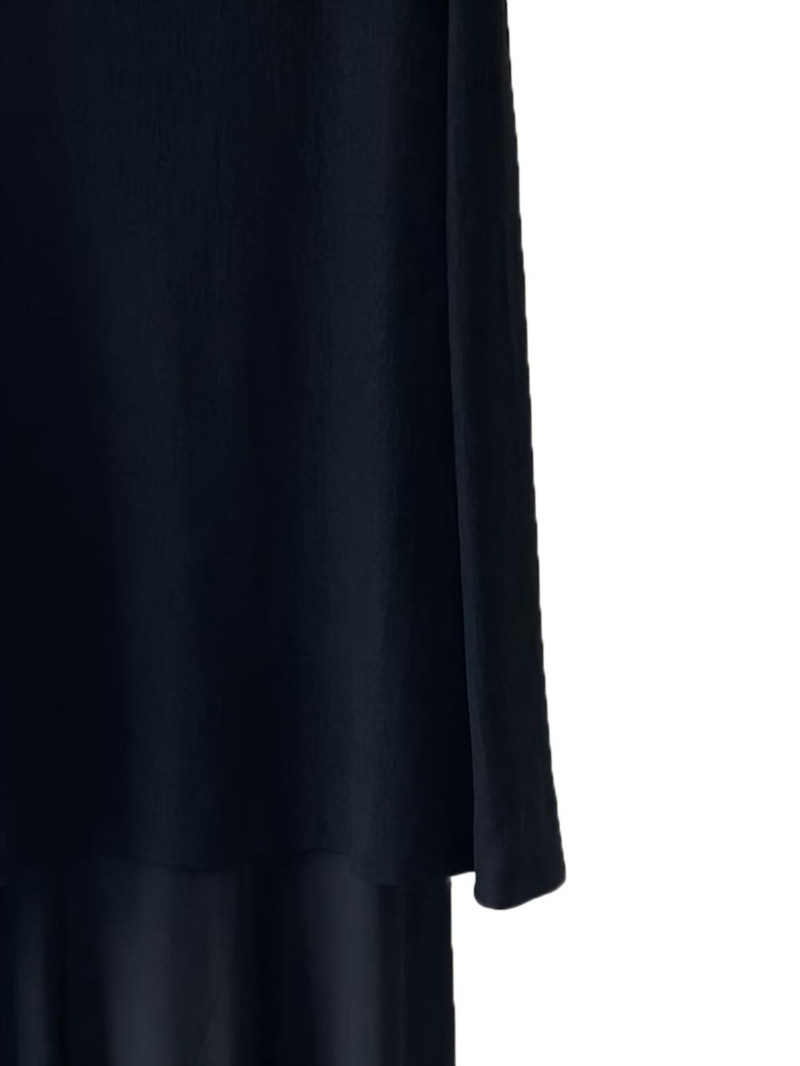 Jil Sander high-neck flared midi dress outlook