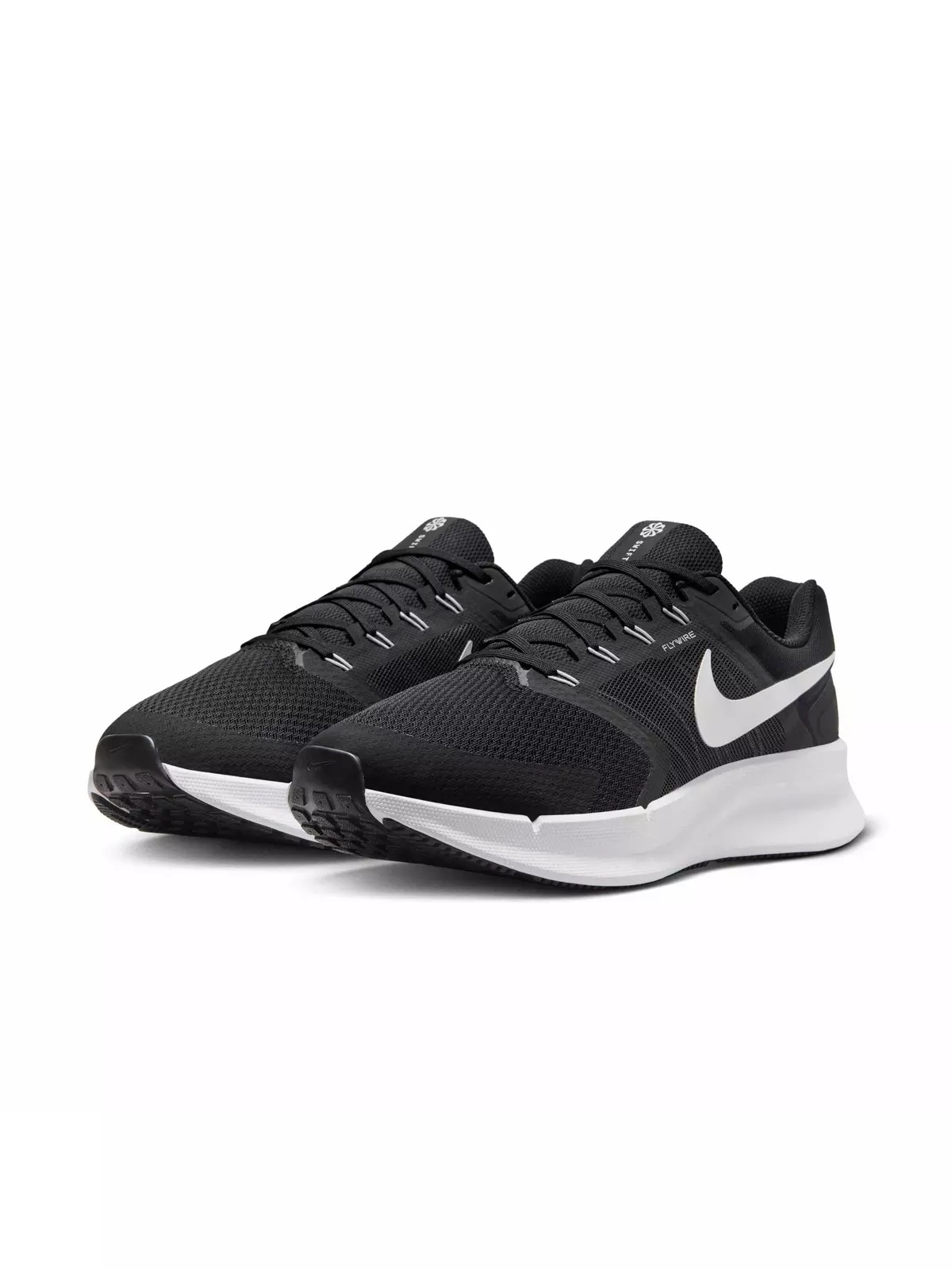 Run Swift 3 "Black/Dark Smoke Grey/White" Men's Wide Running Shoe - 3