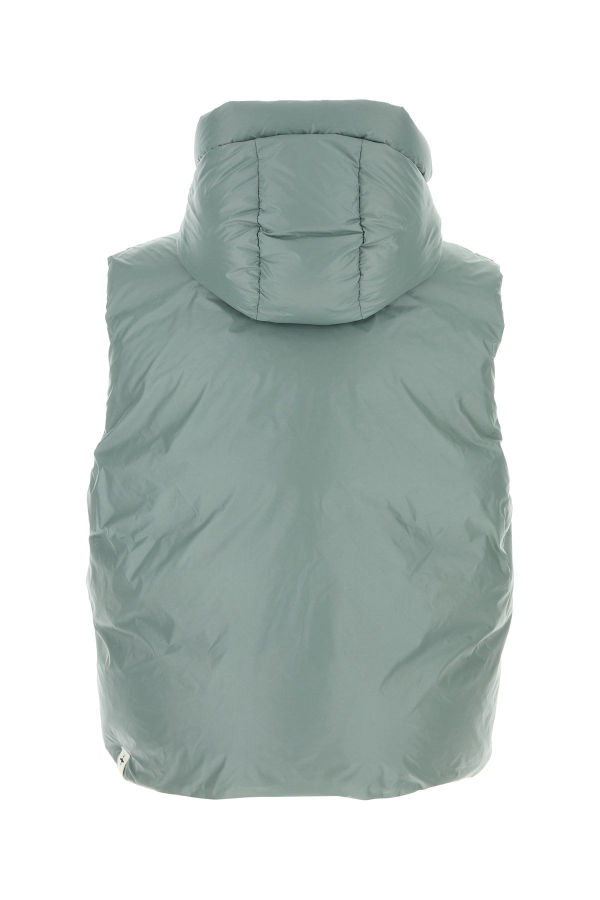 Powder light blue sleeveless down jacket - 2
