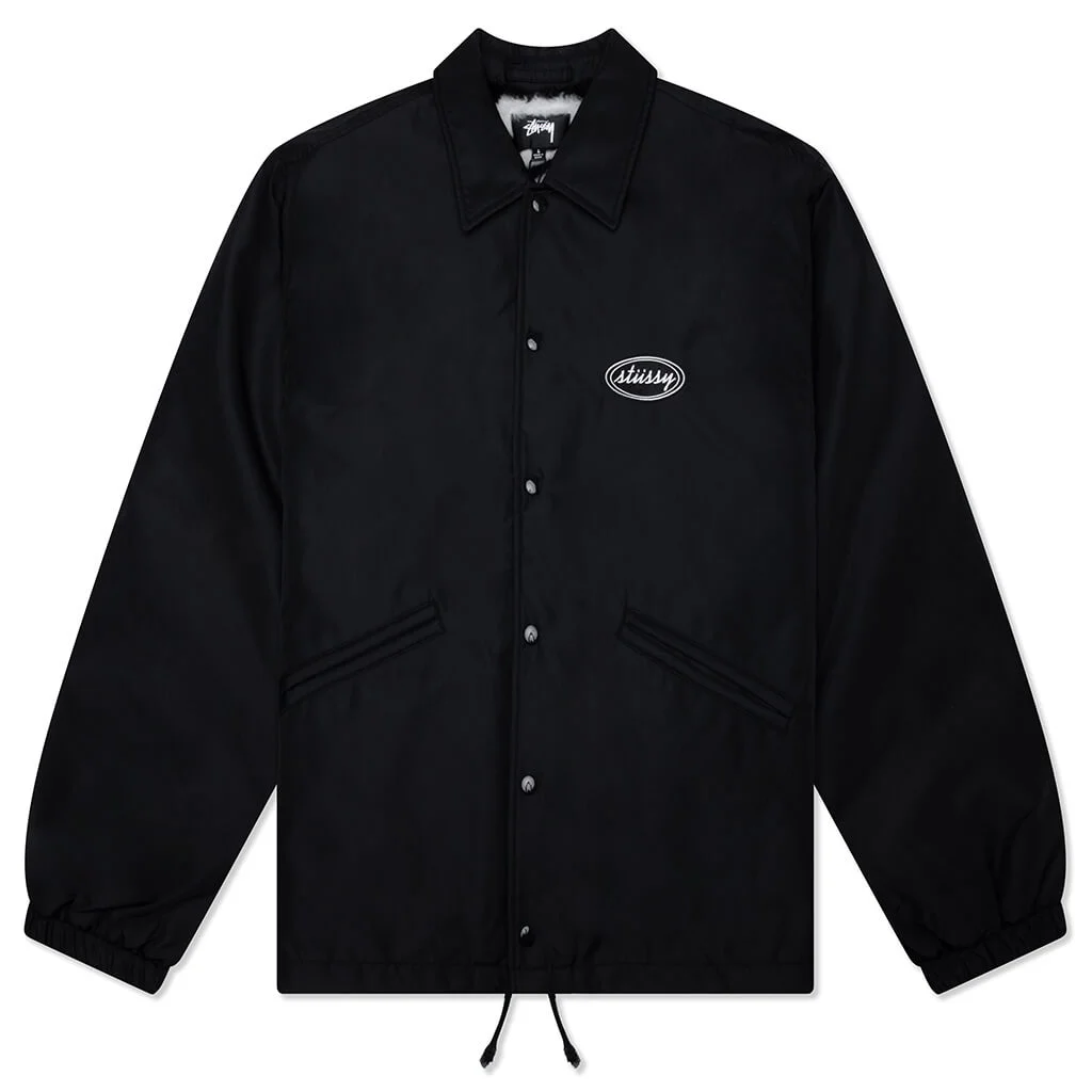 COACHES JACKET - BLACK - 1