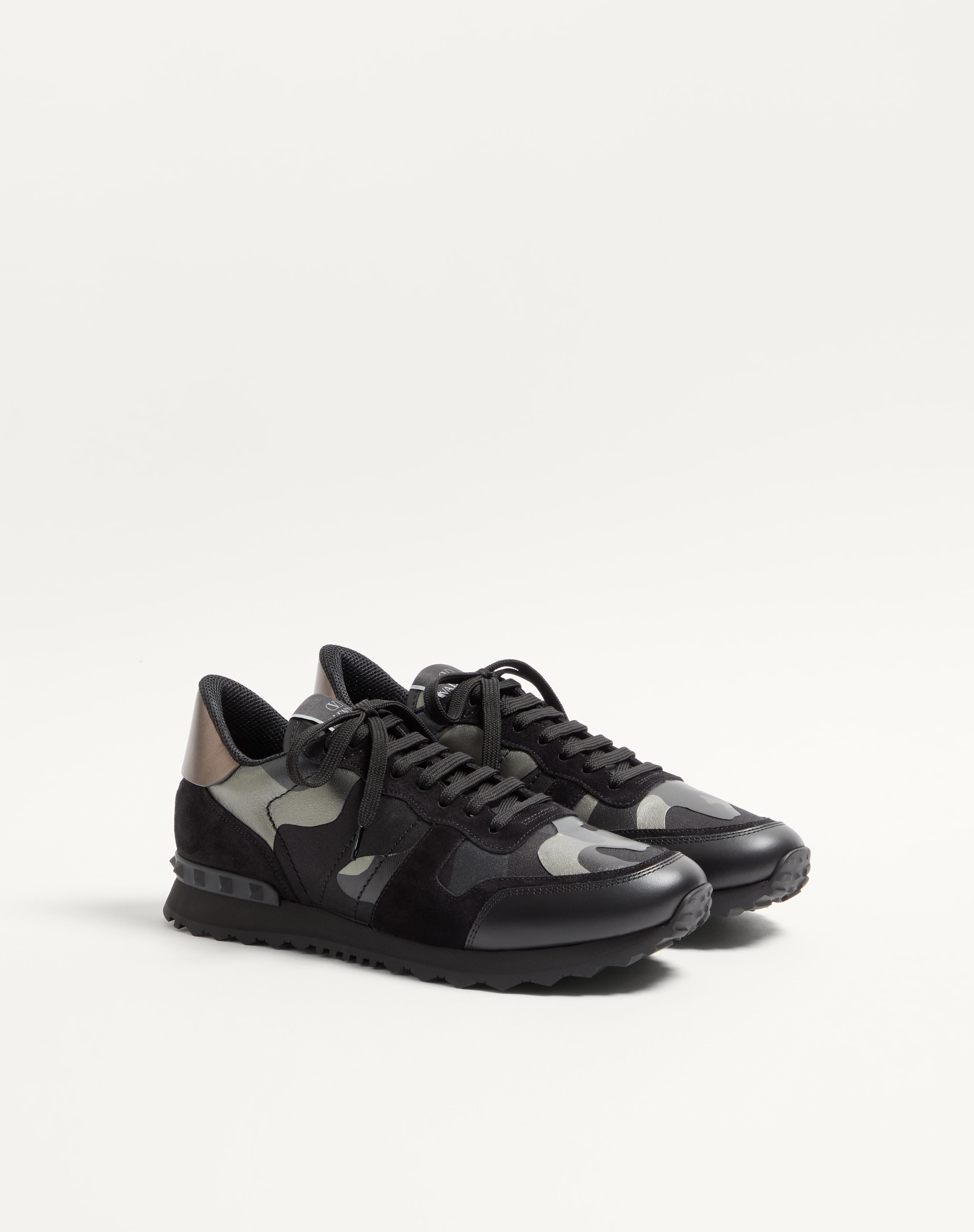 ROCKRUNNER CAMOUFLAGE NOIR METALLIC SNEAKER - 3