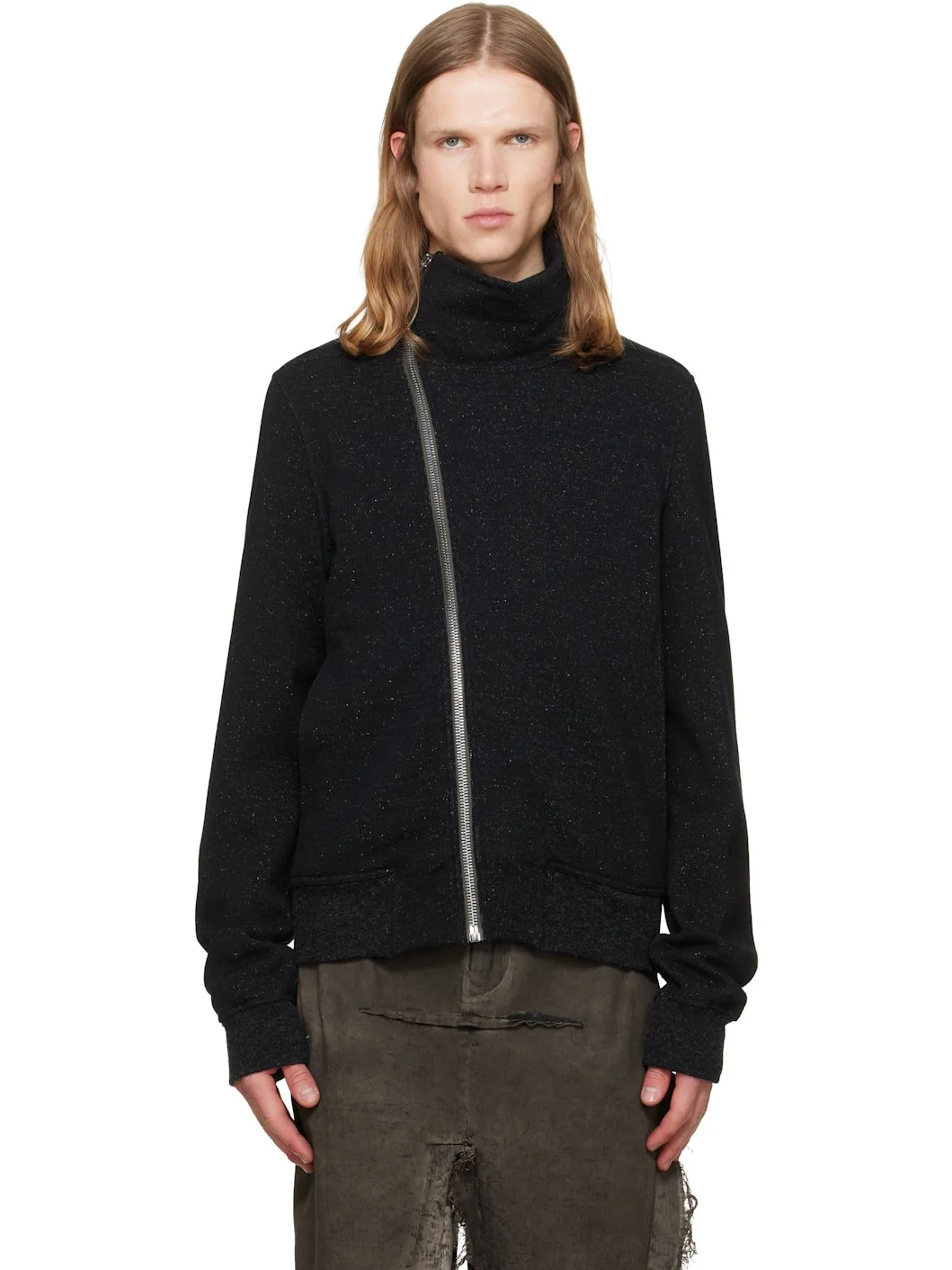 Black Tower Bauhaus Jogger Track Jacket - 1