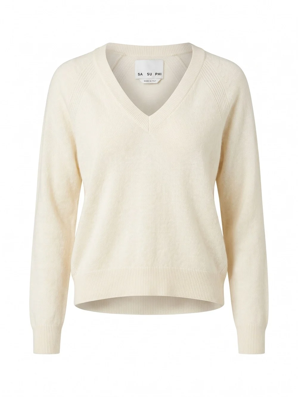 V Neck Sweater - 1