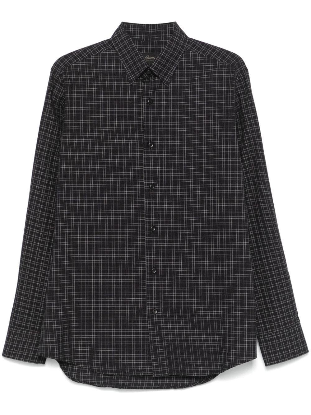 checked shirt - 1