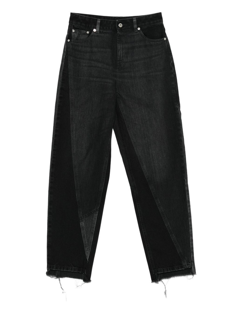 logo-patch jeans 1