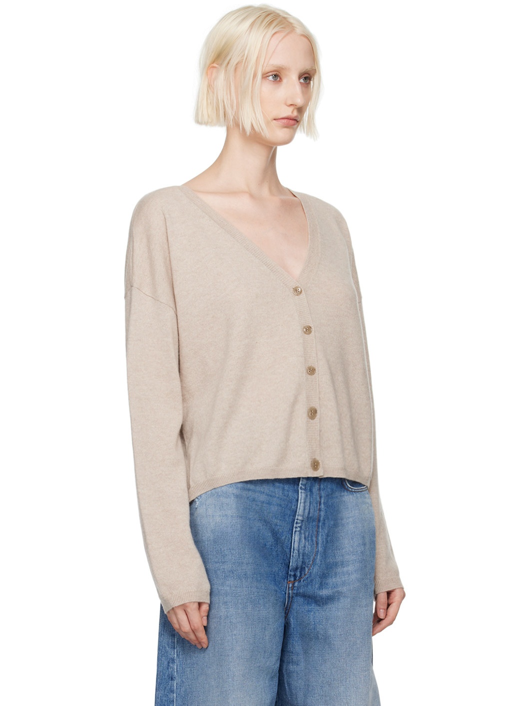 Beige Abby Cardigan - 2