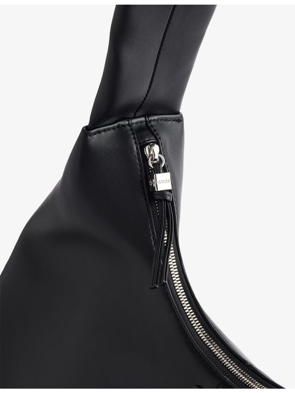 Bou Hobo Medium Leather Shoulder Bag - 4