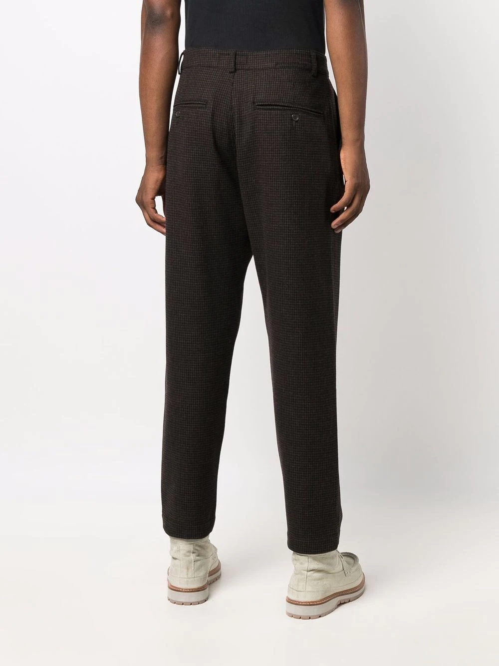 slim-cut trousers - 4