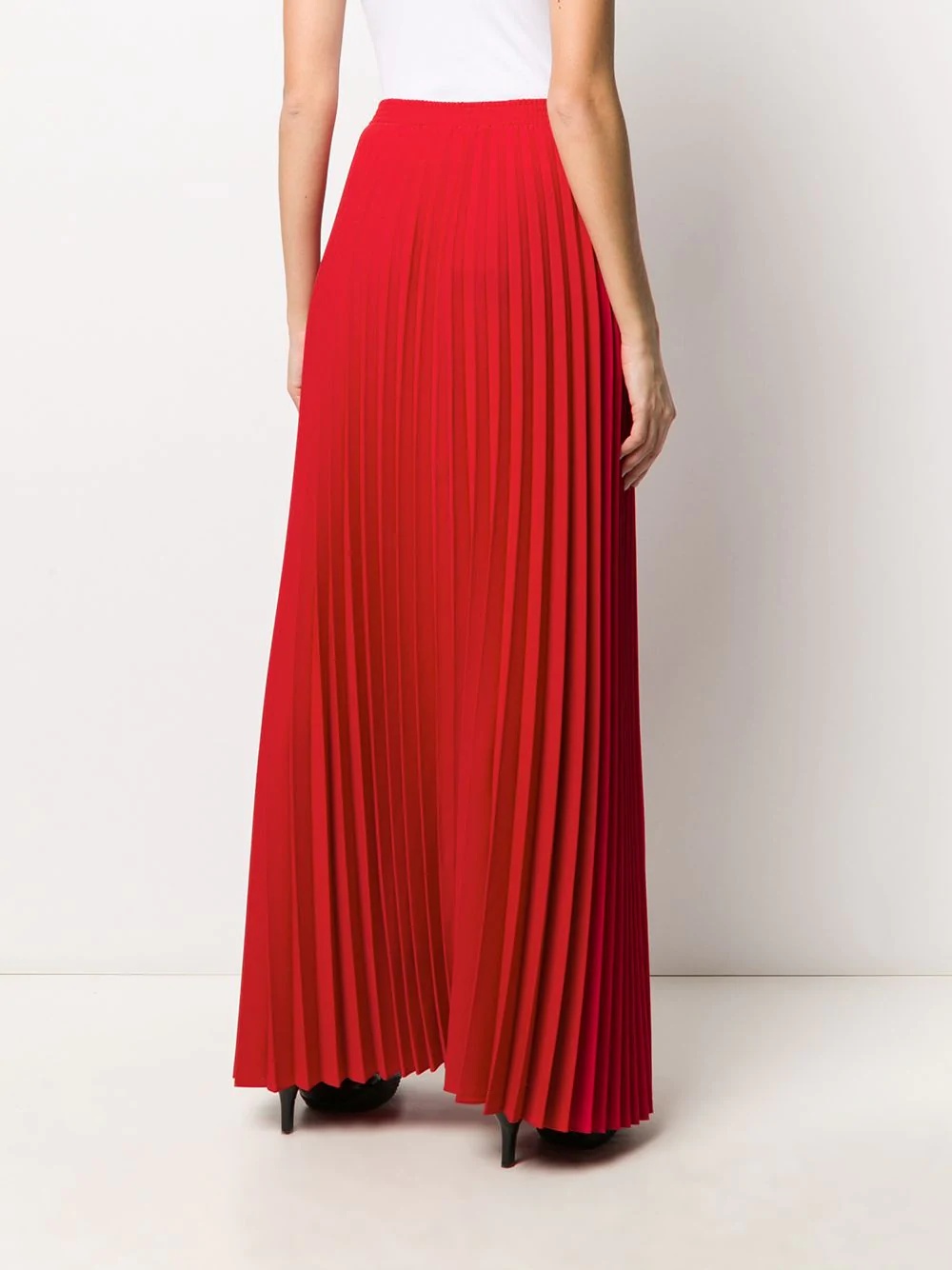 long pleated skirt - 4