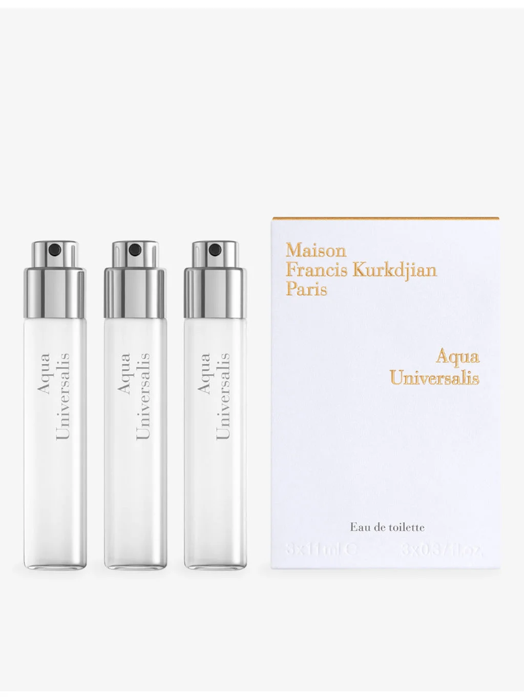 Aqua Universalis eau de toilette refills 3 x 11ml - 1