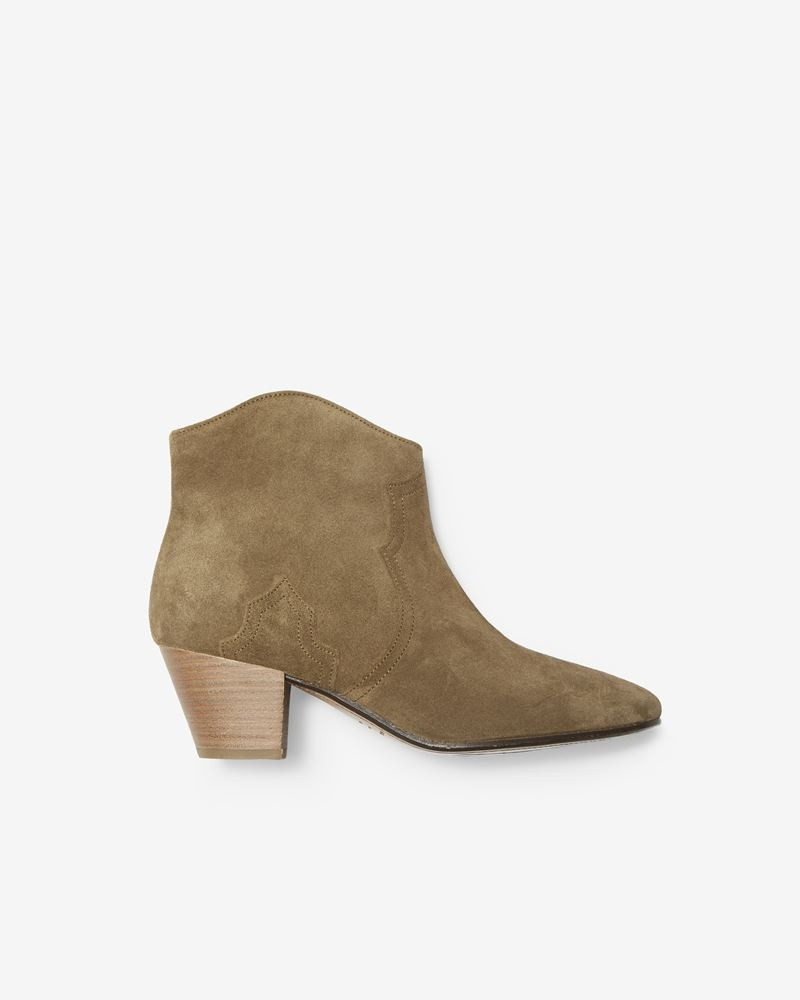 DICKER LEATHER ANKLE BOOTS - 1
