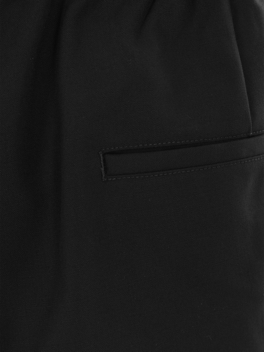 wide-leg wool trousers - 4