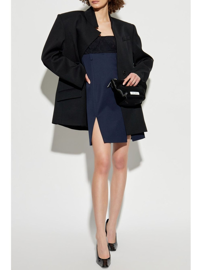 THE ATTICO panelled mini dress outlook
