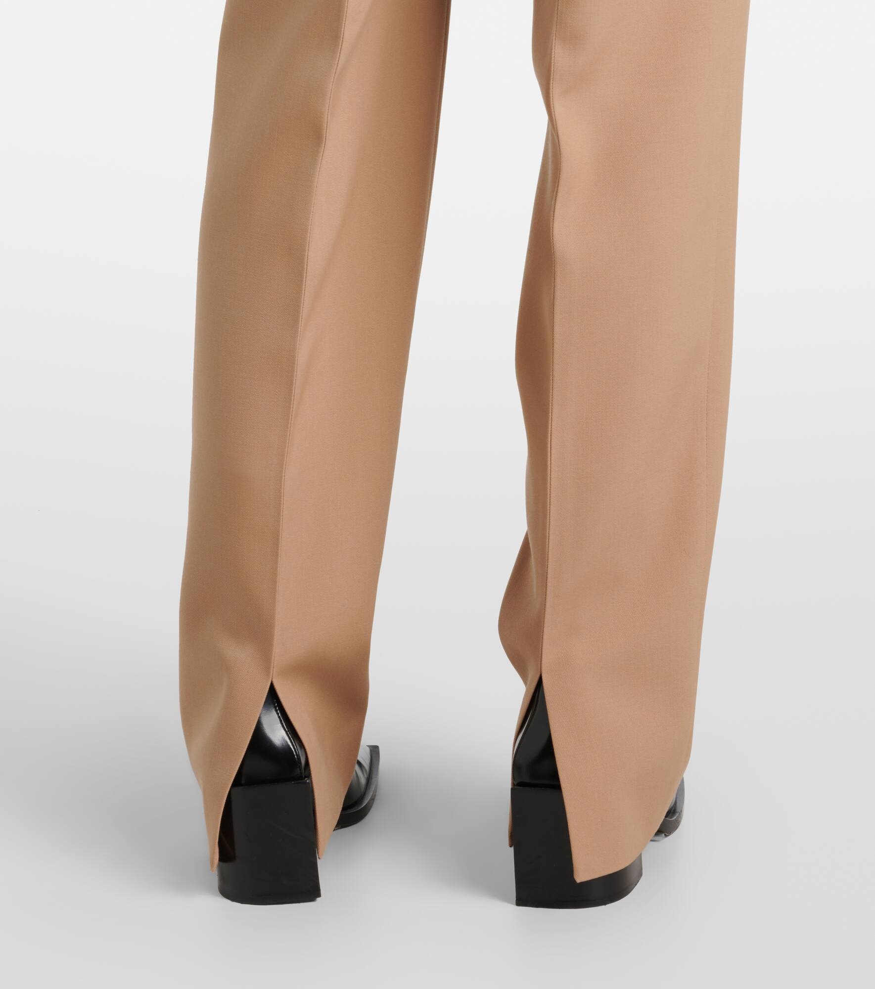 Wool slim pants - 5
