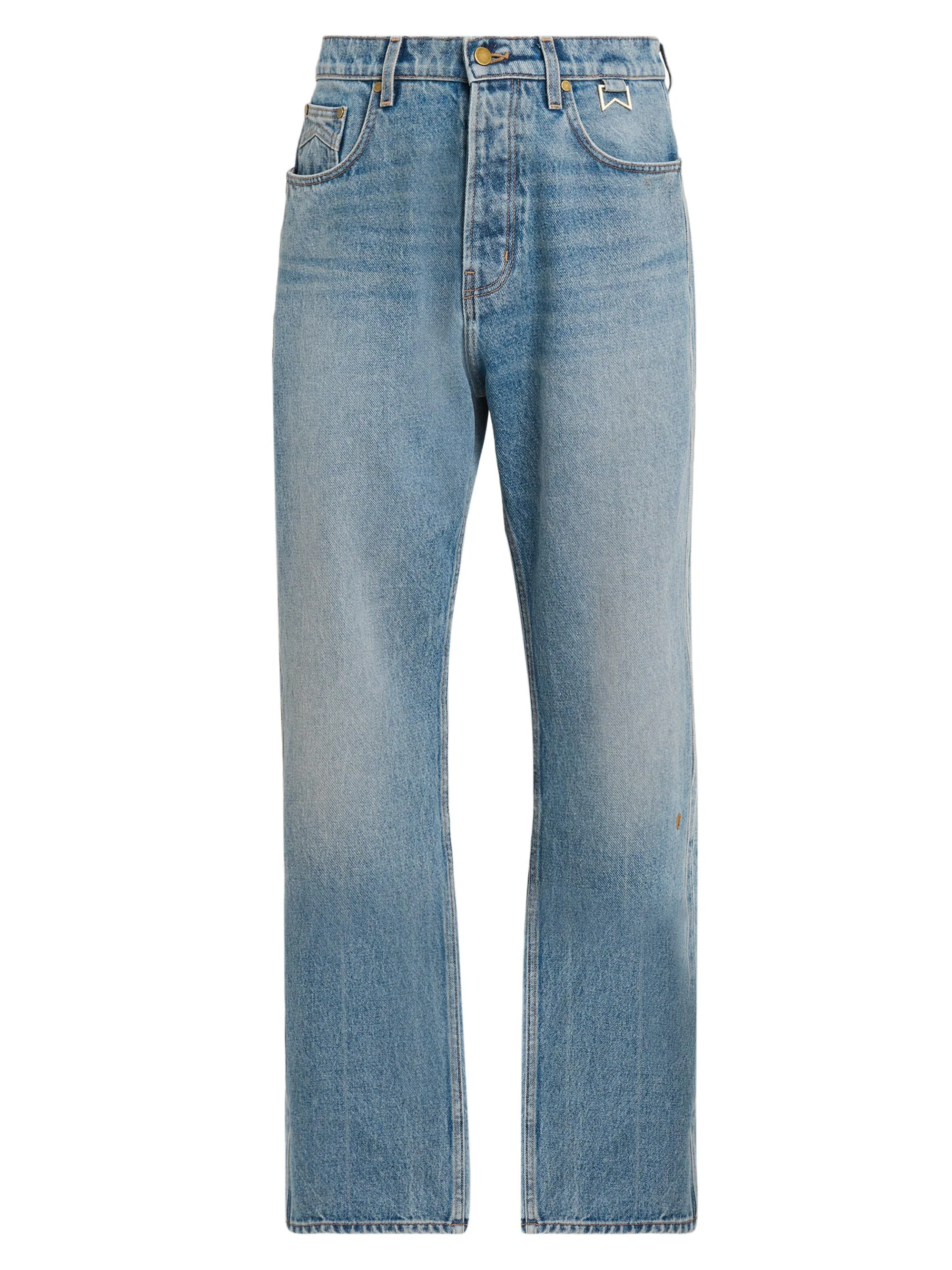 Men's Pintuck 90s Traxedo Baggy Jeans - Dakar Indigo - 1