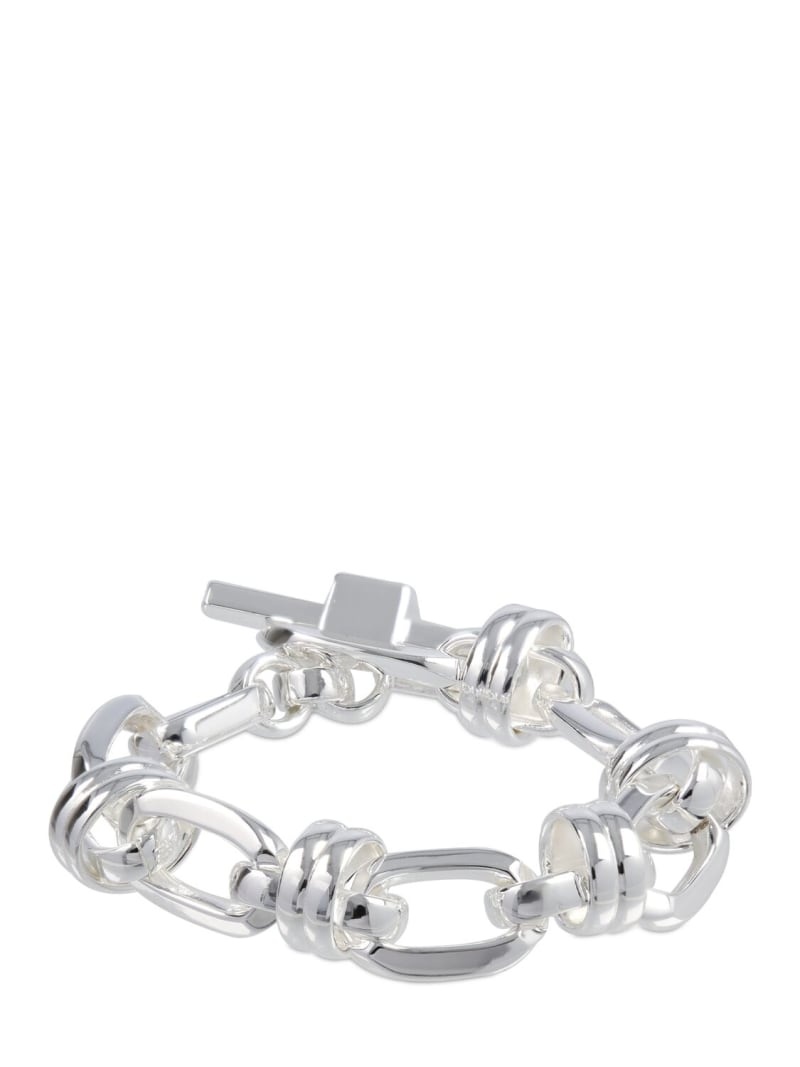 Deco link brass bracelet - 1