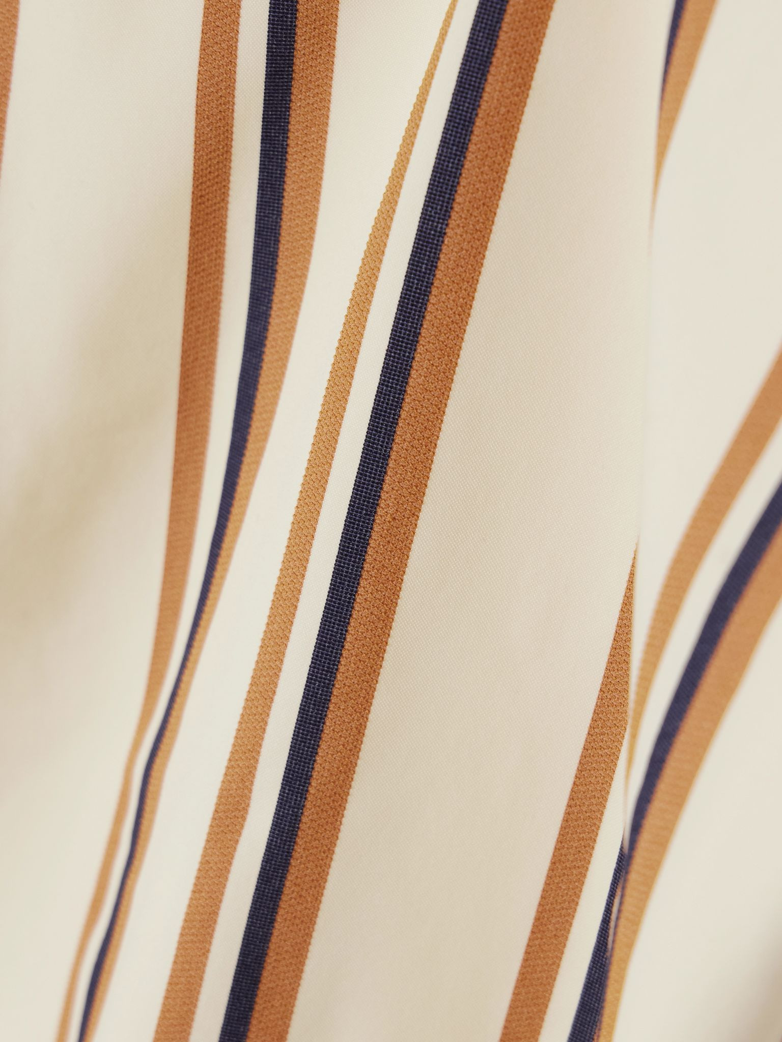 Iode striped jacquard swimsuit Cream - 4
