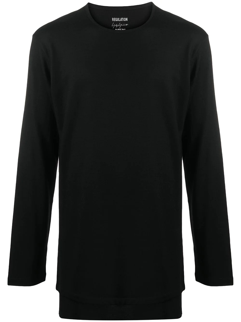 oversized long sleeve T-shirt - 1