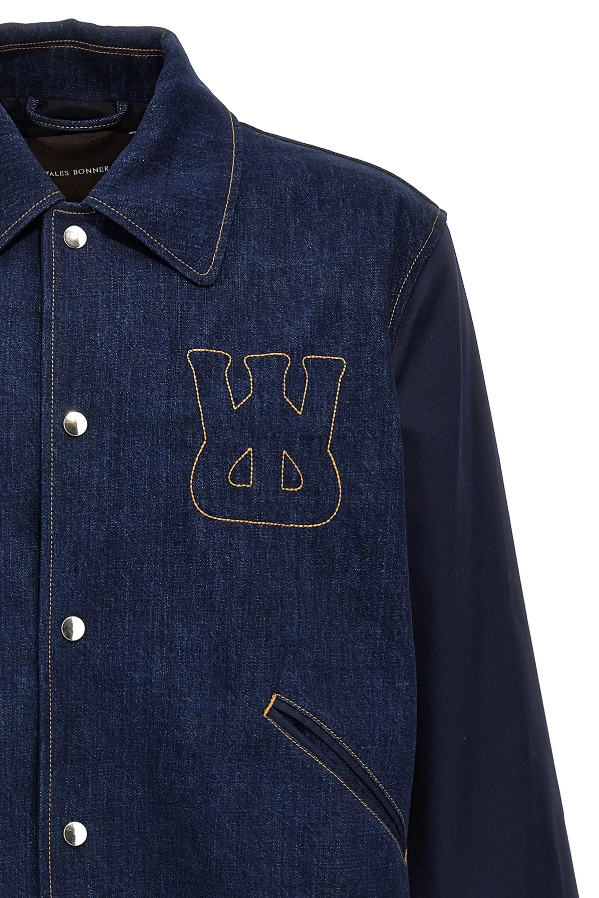 'The Echo Denim Varsity' jacket - 3