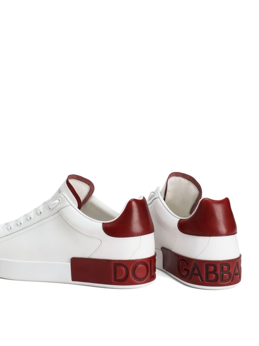 Portofino logo-debossed sneakers - 4